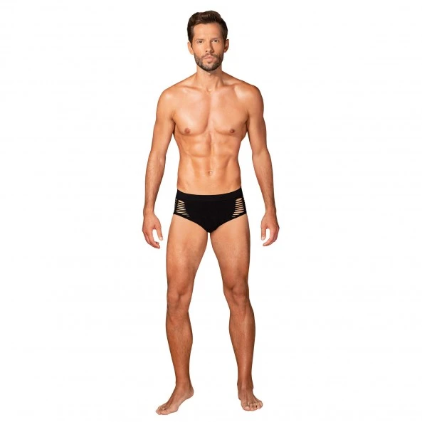 Obsessive Slip M101 Homme Noir 7 Obsessive Slip M101 Homme Noir – Image 5