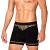 Obsessive Boxer M102 Homme Noir -Fetish bdsm boutique m102 boxer short homme noir 1