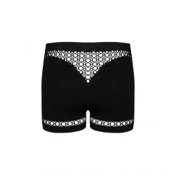 Obsessive Boxer M102 Homme Noir -Fetish bdsm boutique m102 boxer short homme noir 8
