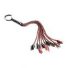Sportsheets Martinet Tressé Saffron Braided Flogger -Fetish bdsm boutique martinet tresse saffron braided flogger 01