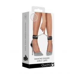 Ouch! Menottes De Cheville Diamonds -Fetish bdsm boutique menottes chevilles diamonds ouch 06