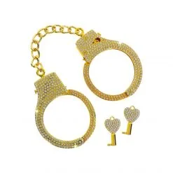 Taboom Menottes Diamond Wrist Cuffs Bondage In Luxury -Fetish bdsm boutique menottes diamond wrist cuffs or 03