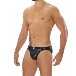 TOF Paris Mini Brief Fetish -Fetish bdsm boutique mini brief fetish noir 05