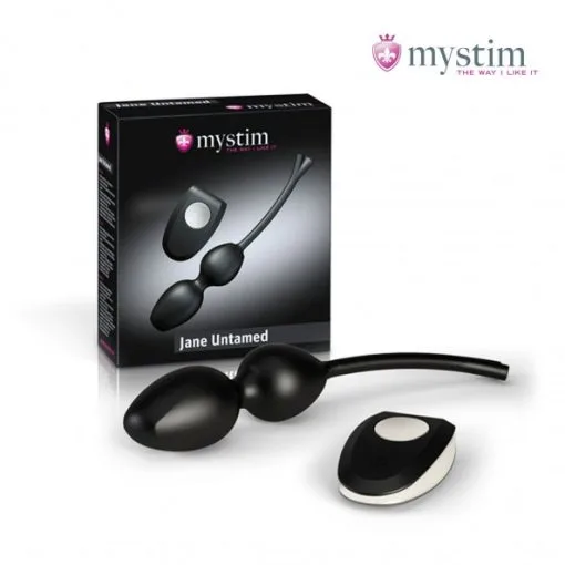 Mystim Boules De Geisha Vibrantes E-Stim Jane Untamed -Fetish bdsm boutique mystim jane untamed1