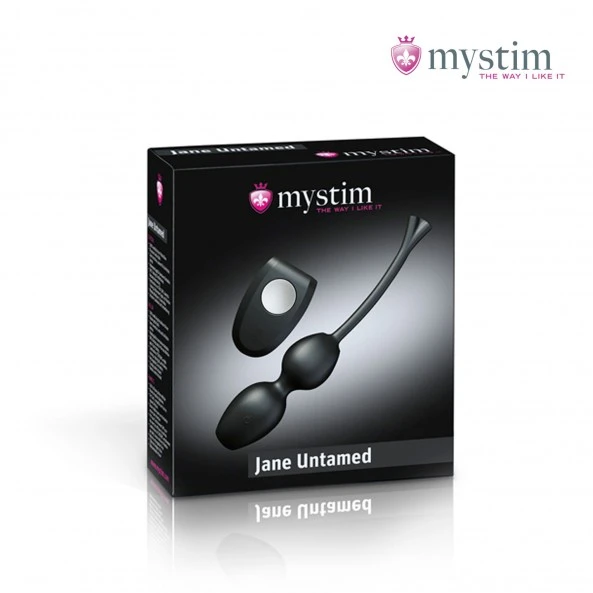 Mystim Boules De Geisha Vibrantes E-Stim Jane Untamed 5 Mystim Boules De Geisha Vibrantes E-Stim Jane Untamed – Image 3