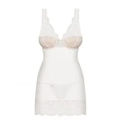 Obsessive Nuisette 853-CHE -Fetish bdsm boutique nuisette blanche 853 che obsessive 03