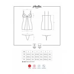 Obsessive Nuisette Heartina -Fetish bdsm boutique nuisette heartina noir 5