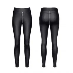 Demoniq Pantalon Wetlook Maddalena -Fetish bdsm boutique pantalon wetlook maddalena 08