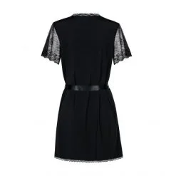 Obsessive Peignoir Miamor -Fetish bdsm boutique peignoir miamor noir 4