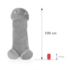Shots Toys Peluche Pénis Chocolat -Fetish bdsm boutique peluche penis chocolat 100 cm 03