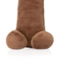 Shots Toys Peluche Pénis Chocolat -Fetish bdsm boutique peluche penis chocolat 100 cm 04
