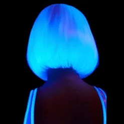 LEG AVENUE Carré Court Blanc Perlé -Fetish bdsm boutique perruque carre court blanc 4