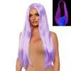 LEG AVENUE Perruque Cheveux Extra Longs Luminescente -Fetish bdsm boutique perruque extra longue luminescente legavenue violet
