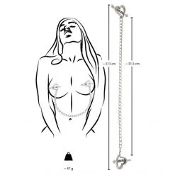 Bad Kitty Pinces à Seins Heart Shaped -Fetish bdsm boutique pinces a seins heart shaped bad kitty 05