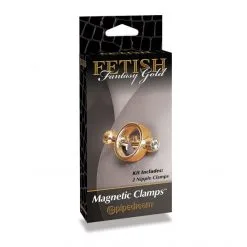 Pipedream Pinces à Seins Magnétique Fetish Fantasy Gold -Fetish bdsm boutique pinces a seins magntique fetish fantasy gold 4
