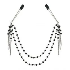 Sportsheets Pince à Seins Perles Midnight