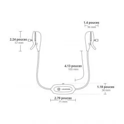 Lovense Pinces à Seins Vibrantes Connectées Gemini -Fetish bdsm boutique pinces a seins vibrantes connectees gemini 06