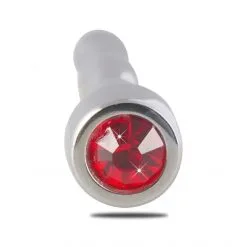 Penisplug Plug Urétral Avec Strass Rouge -Fetish bdsm boutique plug a penis avec strass decorative 03