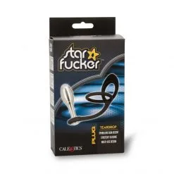 CalExotics Plug Anal Cockring Star Fucker Teardrop -Fetish bdsm boutique plug anal cockring star fucker teardrop 09