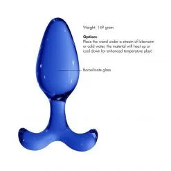 Chrystalino Plug Anal Expert En Verre -Fetish bdsm boutique plug anal expert en verre 5