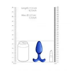 Chrystalino Plug Anal Expert En Verre -Fetish bdsm boutique plug anal expert en verre 6