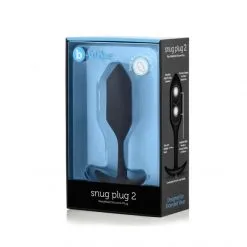 B-Vibe Plug Anal Snug Plug 2 -Fetish bdsm boutique plug anal snug plug 2 noir 6