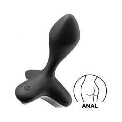 Satisfyer Plug Anal Vibrant Connecté Game Changer -Fetish bdsm boutique plug anal vibrant game changer noir 07