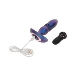 ToyJoy Plug Anal Vibrant Télécommandé The Tough Thrusting -Fetish bdsm boutique plug anal vibrant telecommande the tough thrusting 05