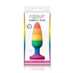 Nsnovelties Plug Pleasure Pride Edition -Fetish bdsm boutique plug pleasure rainbow medium 2