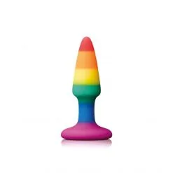 Nsnovelties Plug Pleasure Pride Edition -Fetish bdsm boutique plug pleasure rainbow mini 1