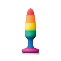 Nsnovelties Plug Pleasure Pride Edition -Fetish bdsm boutique plug pleasure rainbow small 1