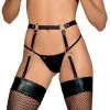 Obsessive Porte-Jarretelles Lanières A741 -Fetish bdsm boutique porte jarretelles lanieres a741 1