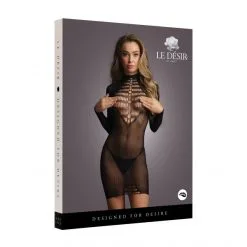 LE DÉSIR Robe Long Sleeve Fishnet -Fetish bdsm boutique robe long sleeve fishnet le desir 05