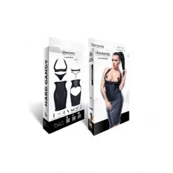 Demoniq Robe Cul Nu LAUREEN 15 Demoniq Robe Cul Nu LAUREEN -Fetish bdsm boutique robe vinyle cul nu demoniq laureen 7