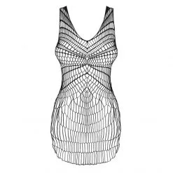 Obsessive Robe D607 -Fetish bdsm boutique robe d607 noir obsessive 4