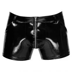 Black Level Short Vinyle Pants -Fetish bdsm boutique short vinyle pants black level 04