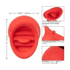 CalExotics Stimulateur Clitoris French Kiss Charmer -Fetish bdsm boutique stimulateur clitoris french kiss charmer 04