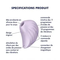 Satisfyer Stimulateur Clitoris Pearl Diver -Fetish bdsm boutique stimulateur clitoris pearl diver 07