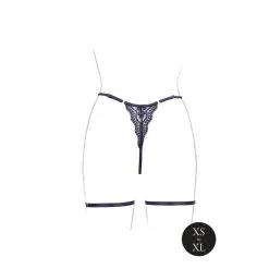 LE DÉSIR String Dentelle Avec Jarretière Marie -Fetish bdsm boutique string dentelle avec jarretiere marie le desir 06