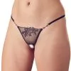 Cottelli Collection String Ouvert Broderie Florale -Fetish bdsm boutique string ouvert broderie florale cottelli 01