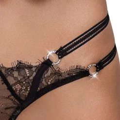 Cottelli Collection String Ouvert Riostring -Fetish bdsm boutique string ouvert riostring cottelli lingerie 04