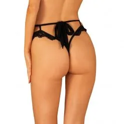 Obsessive String Setilla -Fetish bdsm boutique string setilla noir 2