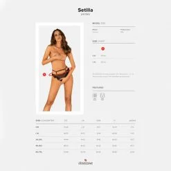 Obsessive String Setilla -Fetish bdsm boutique string setilla noir 9