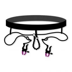 Bad Kitty String Avec Pinces -Fetish bdsm boutique string avec pinces 3