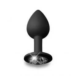 Pipedream String Lanières Fines Bijoux Anal Secret Gem Noir -Fetish bdsm boutique string lanieres bijoux anal sm 05