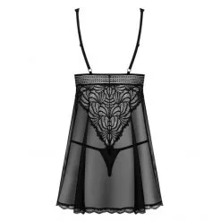 Obsessive Babydoll Sweetia -Fetish bdsm boutique sweetia babydoll noir obsessive 4