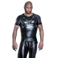 Noir Handmade Tee Shirt Harness H041