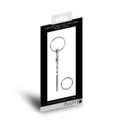 Ouch! Tige à Urètre 3 Paliers Anneau Métallique 134 Mm -Fetish bdsm boutique tige a uretre 3 paliers anneau metallique 134 mm 03