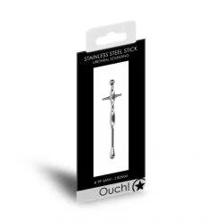 Ouch! Tige à Urètre En Croix Métallique 80 Mm -Fetish bdsm boutique tige a uretre en croix metallique 80 mm 03