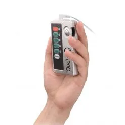 Ouch! Tige à Urètre Métallique Et Anneau Avec Electrostimulation 214 Mm -Fetish bdsm boutique tige a uretre metallique avec electrostimulation 214 mm 04